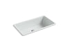 KOHLER K-5707 Iron/Tones 33" top-/undermount single-bowl kitchen sink