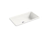 KOHLER K-5707 Iron/Tones 33" top-/undermount single-bowl kitchen sink