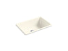 KOHLER K-5708 Iron/Tones 27" top-/undermount single-bowl kitchen sink