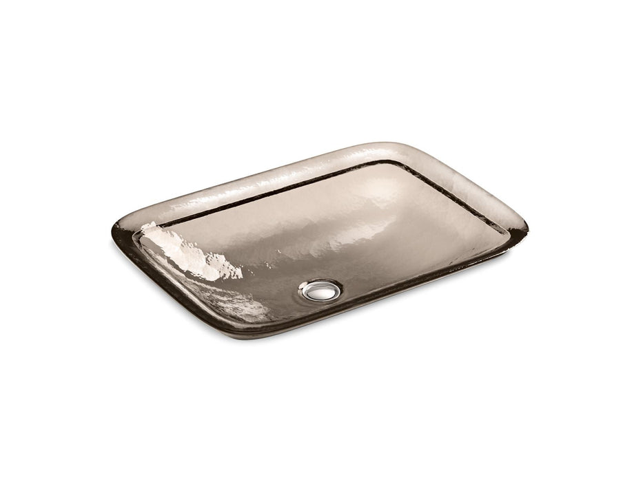 KOHLER K-2773 Inia 20-3/4" rectangular drop-in bathroom sink, no overflow