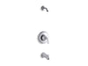 KOHLER K-TLS10275-4 Forte Rite-Temp bath and shower trim kit, without showerhead