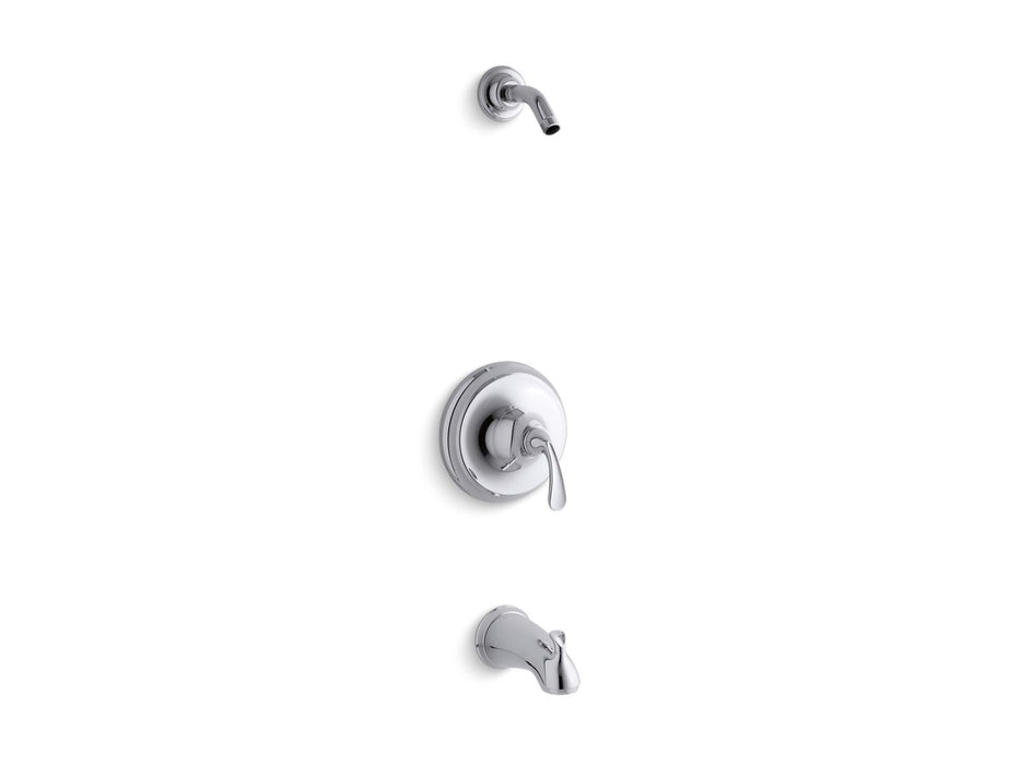 KOHLER K-TLS10275-4 Forte Rite-Temp bath and shower trim kit, without showerhead