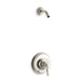 KOHLER K-TLS10583-4 Bancroft Rite-Temp shower trim kit, without showerhead