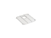 KOHLER K-8339 Iron/Tones Stainless steel sink rack, 14-1/4" x 12-13/16" for Iron/Tones Smart Divide kitchen sink