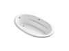 KOHLER K-1165-W1 Sunward 72" x 42" drop-in bath with Bask heated surface