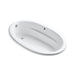KOHLER K-1165-W1 Sunward 72" x 42" drop-in bath with Bask heated surface