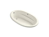 KOHLER K-1165-W1 Sunward 72" x 42" drop-in bath with Bask heated surface