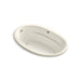 KOHLER K-6346-W1 Sunward 66" x 42" drop-in bath with Bask heated surface