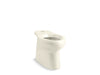 KOHLER K-5309 Cimarron Elongated toilet bowl with skirted trapway