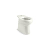 KOHLER K-5309 Cimarron Elongated toilet bowl with skirted trapway