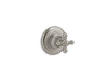 KOHLER K-T72771-3 Artifacts MasterShower volume control valve trim with cross handle