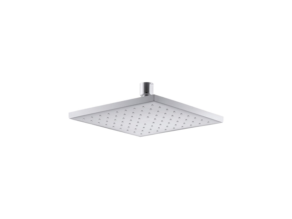 KOHLER K-13695-G Contemporary 8" square single-function rainhead, 1.75 gpm