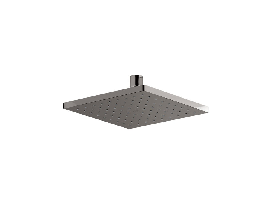 KOHLER K-13695-G Contemporary 8" square single-function rainhead, 1.75 gpm