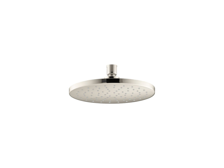 KOHLER K-13688-G Contemporary round 8" single-function rainhead, 1.75 gpm