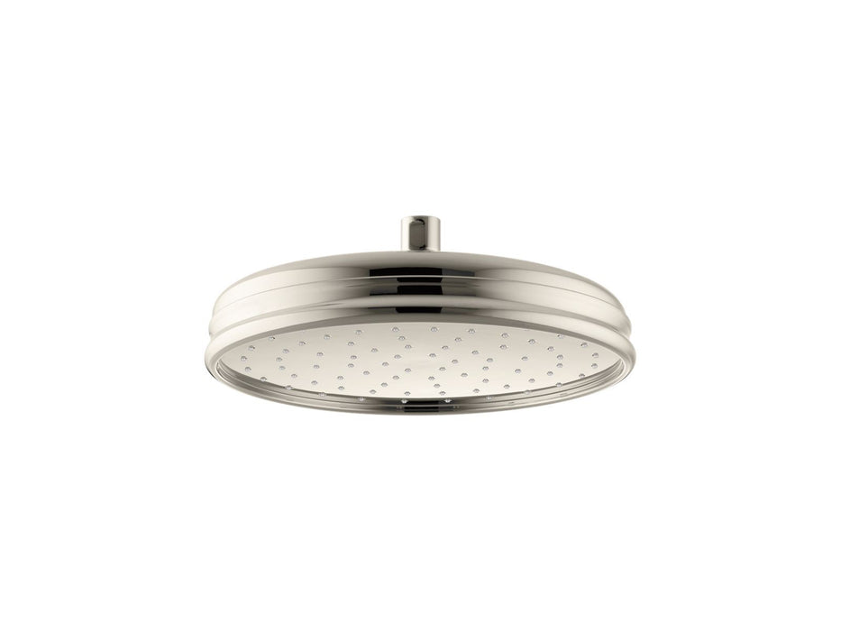 KOHLER K-13693-G Traditional 10" single-function rainhead, 1.75 gpm