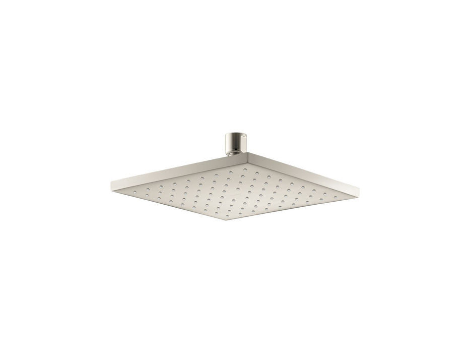 KOHLER K-13695-G Contemporary 8" square single-function rainhead, 1.75 gpm