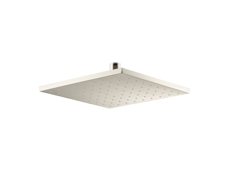 KOHLER Contemporary Square 10" single-function rainhead, 2.5 gpm