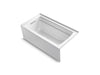 KOHLER K-1123-LA Archer 60" x 32" alcove bath, left drain
