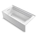 KOHLER K-1125-LAW Archer 72" x 36" alcove bath with Bask heated surface, left drain