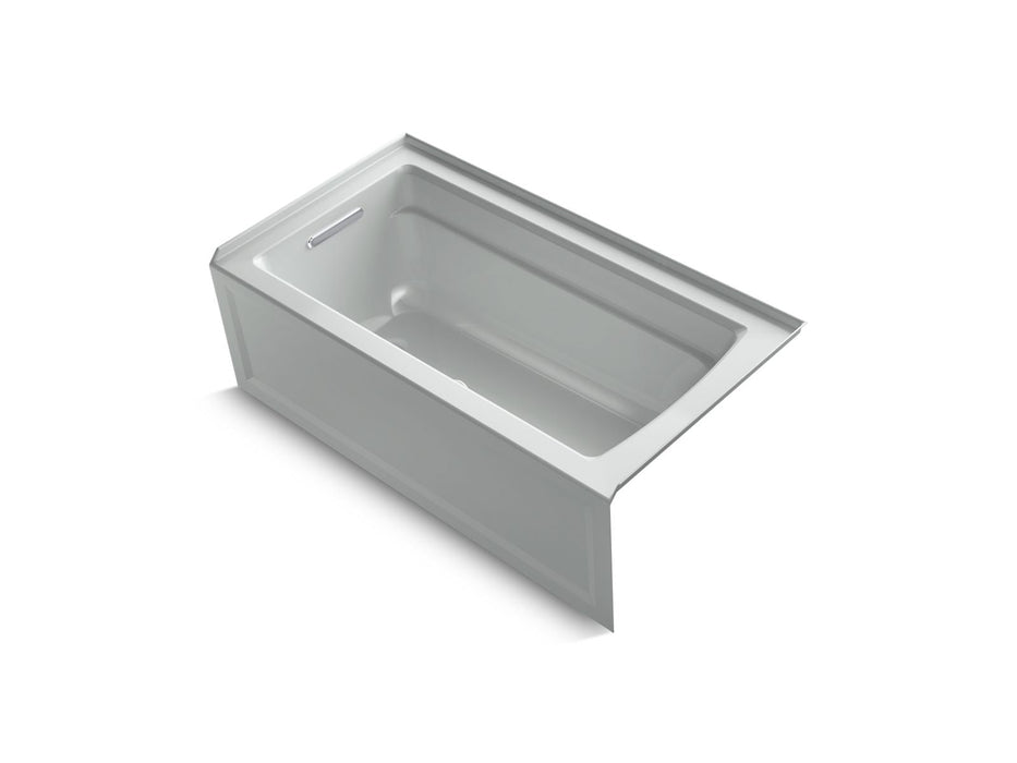 KOHLER K-1123-LA Archer 60" x 32" alcove bath, left drain