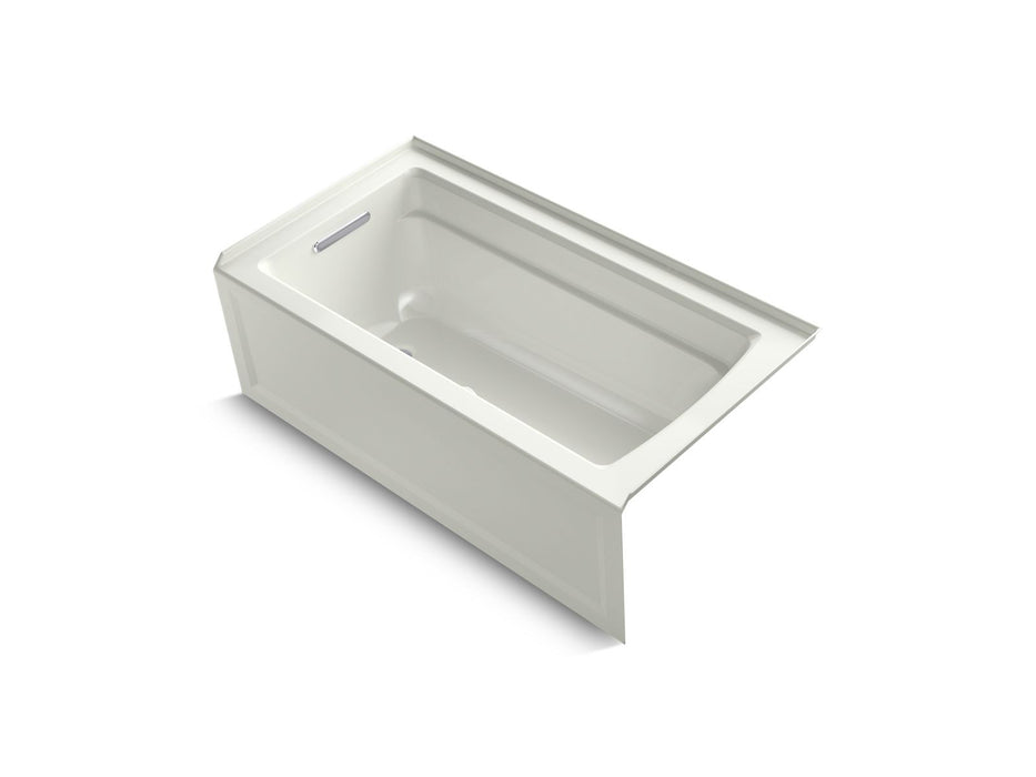 KOHLER K-1123-LA Archer 60" x 32" alcove bath, left drain