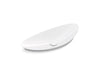 KOHLER K-20705-N Veil 38-1/2" oval vessel bathroom sink, no overflow
