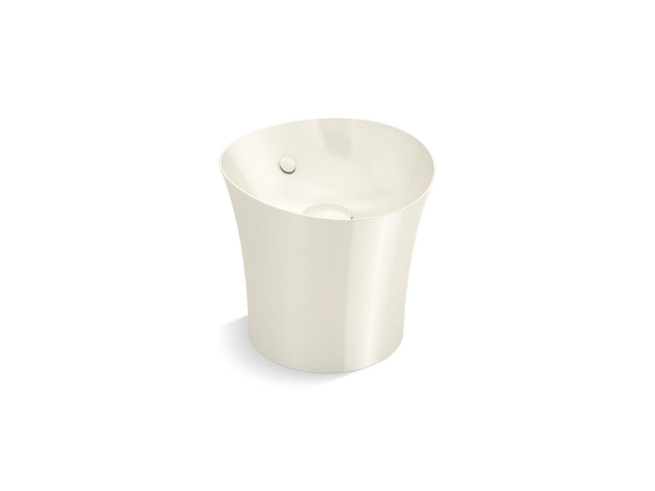 KOHLER K-20703 Veil 16" round vessel bathroom sink or pedestal sink basin