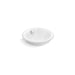 KOHLER K-20211-W Iron Plains 12" round drop-in/undermount/vessel bathroom sink with White painted underside