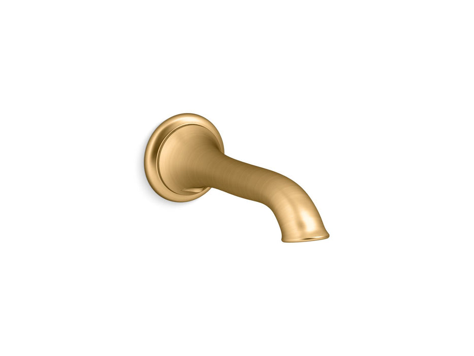 KOHLER K-72791 Artifacts Wall-mount bath spout with flare design