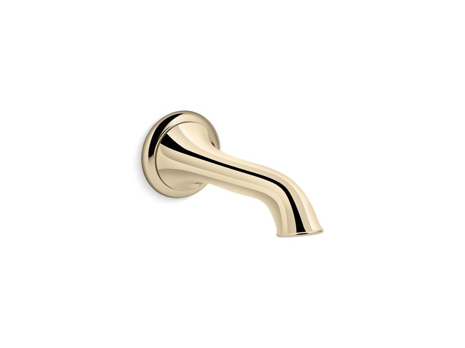 KOHLER K-72791 Artifacts Wall-mount bath spout with flare design