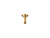 KOHLER 3" ceiling-mount single-function rainhead arm and flange