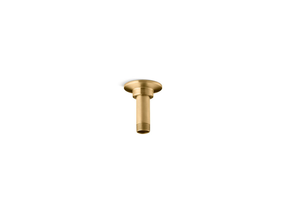 KOHLER 3" ceiling-mount single-function rainhead arm and flange