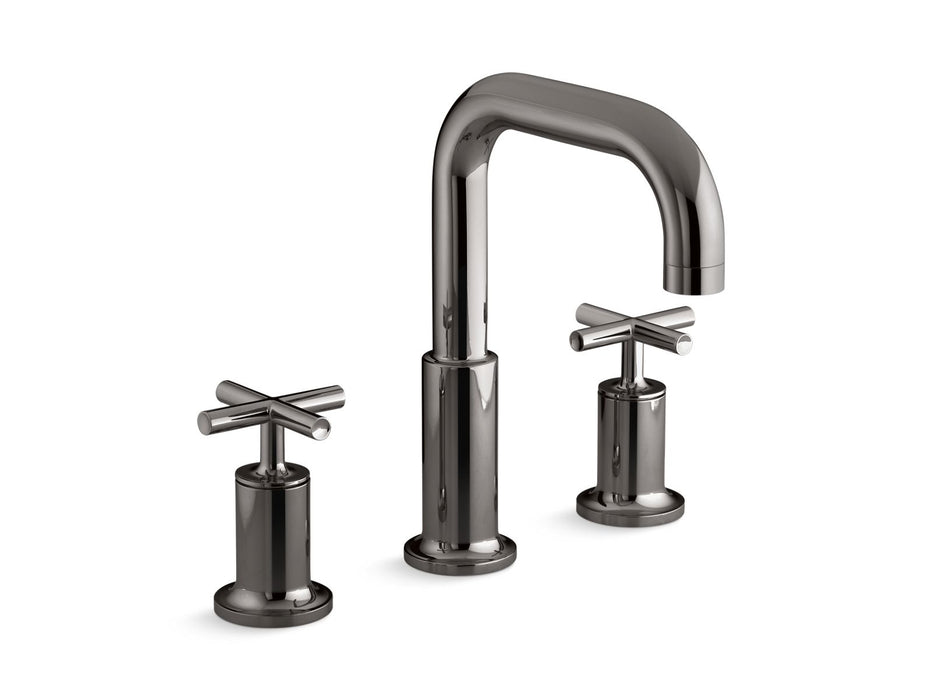 KOHLER K-T14428-3 Purist Deck-mount bath faucet trim with Cross handles