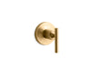 KOHLER Purist MasterShower volume control valve trim with lever handle