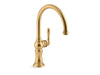 KOHLER Artifacts Single-handle kitchen sink faucet