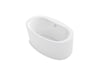 KOHLER K-24001 Sunstruck 60" x 34" freestanding bath with straight shroud