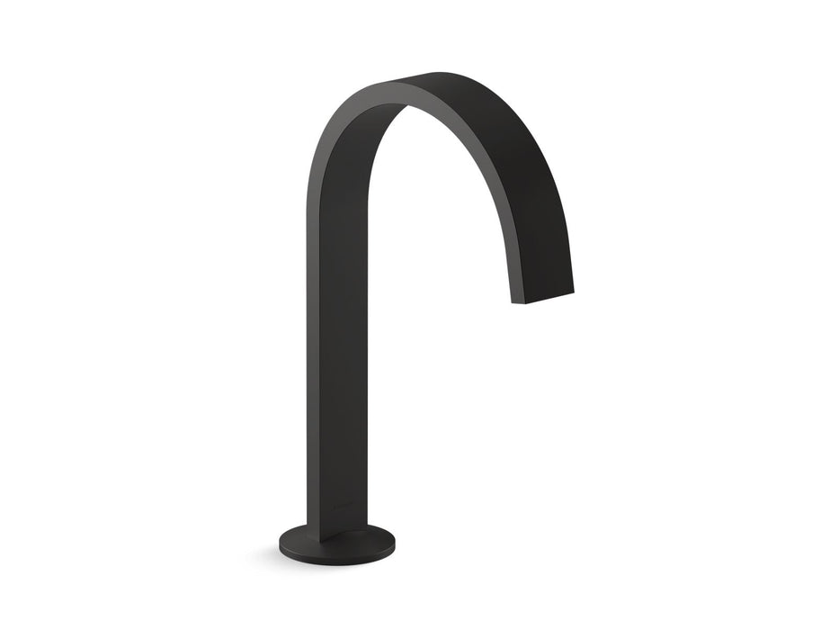 KOHLER K-77968 Components Bathroom sink faucet spout with Ribbon design, 1.2 gpm