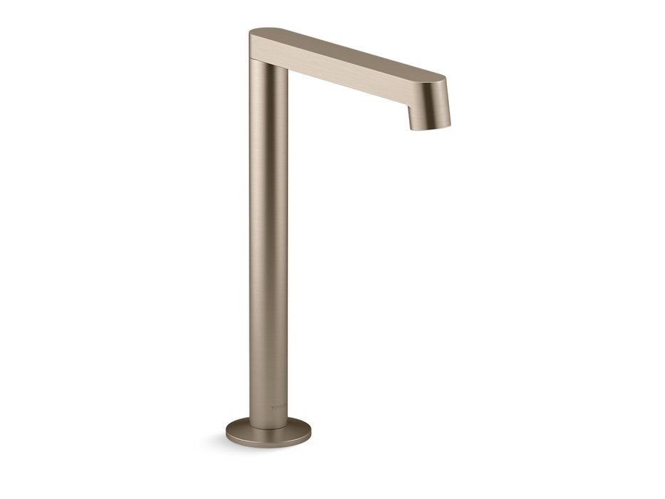 KOHLER K-23887 Components Bathroom sink faucet spout with Row design, 1.2 gpm