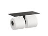 KOHLER Components Covered double toilet paper holder