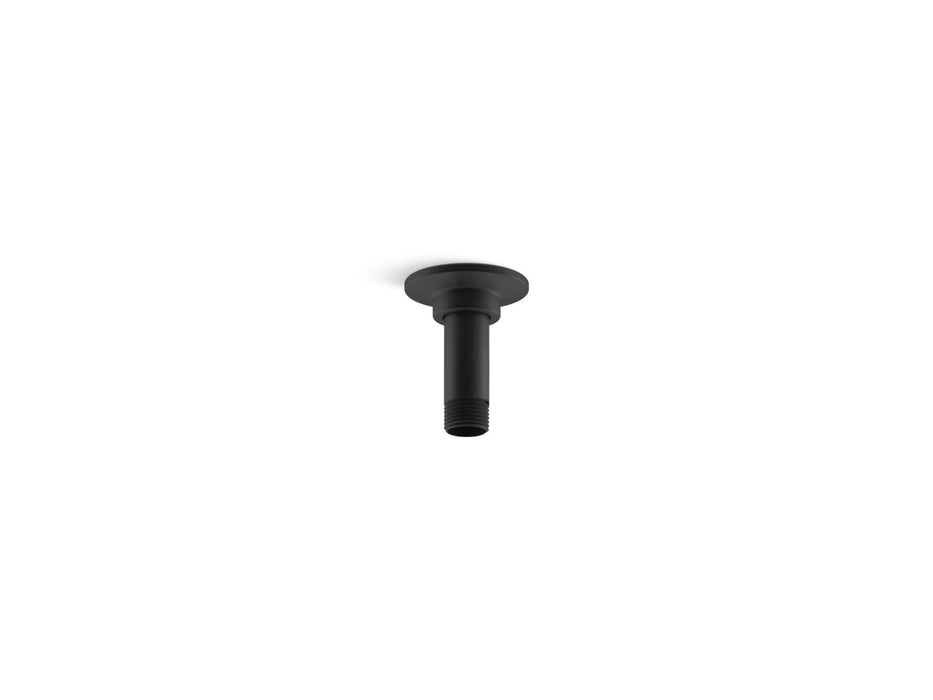 KOHLER 3" ceiling-mount single-function rainhead arm and flange