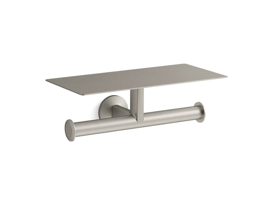 KOHLER Components Covered double toilet paper holder