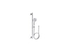 KOHLER K-22177-G Forte 30" four-function handshower kit, 1.75 gpm