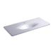 KOHLER Iron/Impressions 49" Enameled cast iron vanity top with integrated oval sink