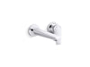 KOHLER K-97358-4 Avid Wall-mount bathroom sink faucet, 1.2 gpm