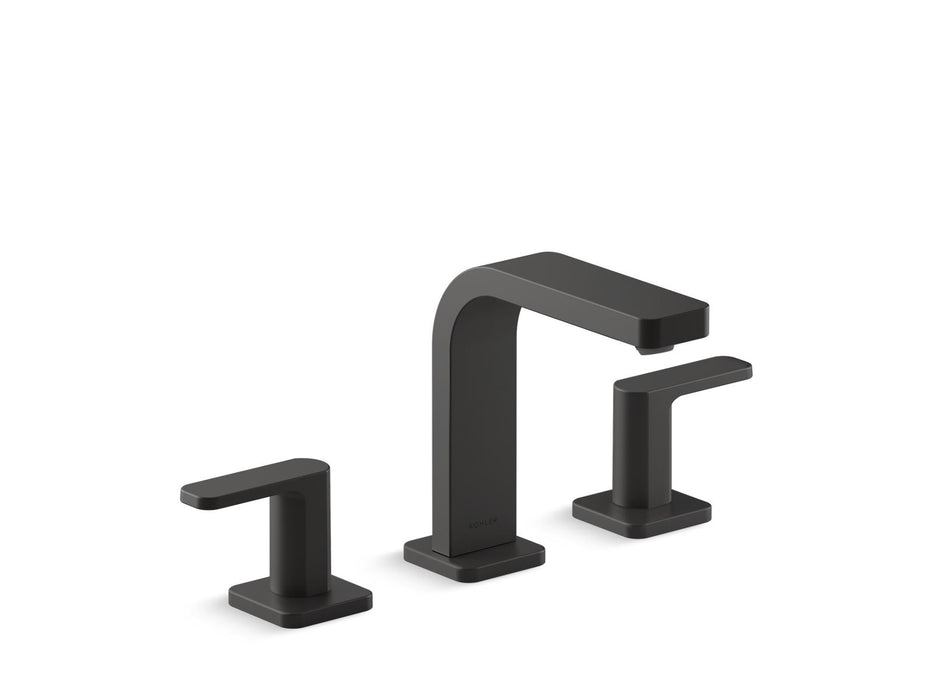 KOHLER K-23484-4N Parallel Widespread bathroom sink faucet, 0.5 gpm