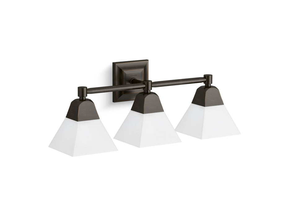 KOHLER K-23688-BA03 Memoirs Three-light sconce