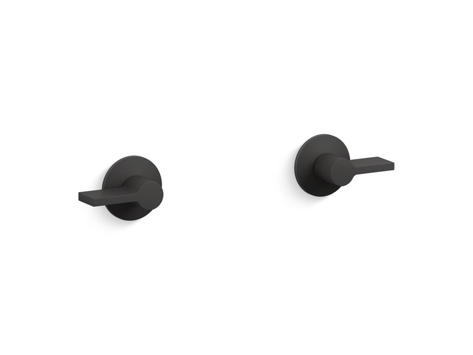 KOHLER K-T77981-4 Components Wall-mount bathroom sink faucet Lever handle trim