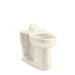 KOHLER K-25044-SSL Modflex Adjust-a-Bowl Floor-mount rear spud flushometer bowl with bedpan lugs