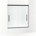 KOHLER K-707602-8L Pleat 63-9/16" H sliding bath door with 5/16"-thick glass