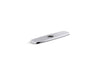 KOHLER K-22071 Graze Three-hole kitchen faucet escutcheon